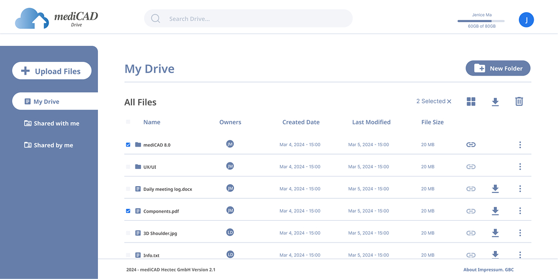 List view